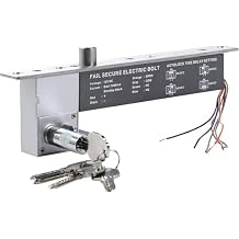 Electric Drop Bolt Lock Fail Secure Key Open with Single-Side-Cylinder
