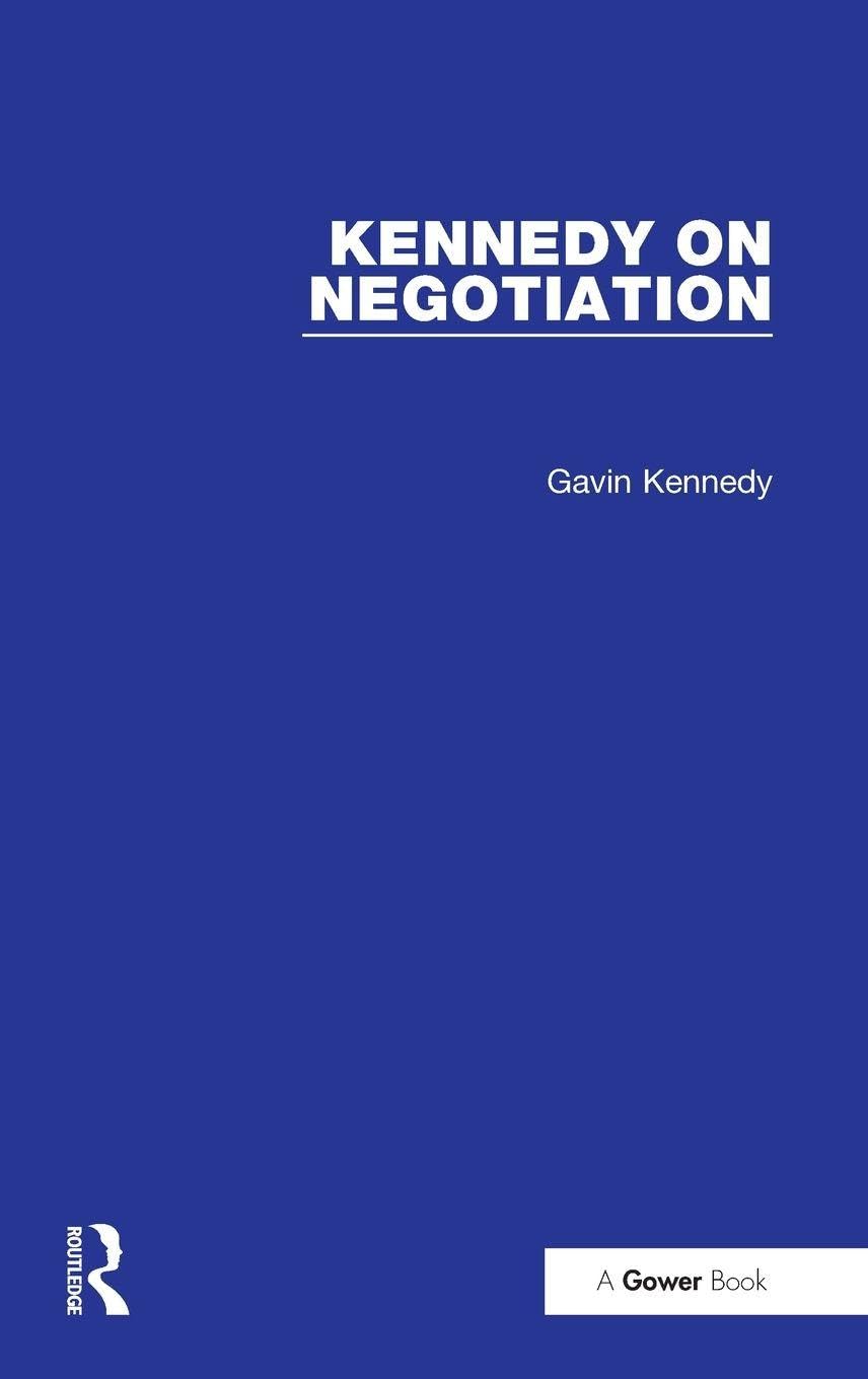 Buy Kennedy on Negotiation — BookShops.in