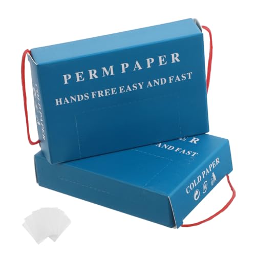 PartyKindom Barber Shop Perm Paper Box 600 Sheets Salon Perm Paper Hairdressing Accessories