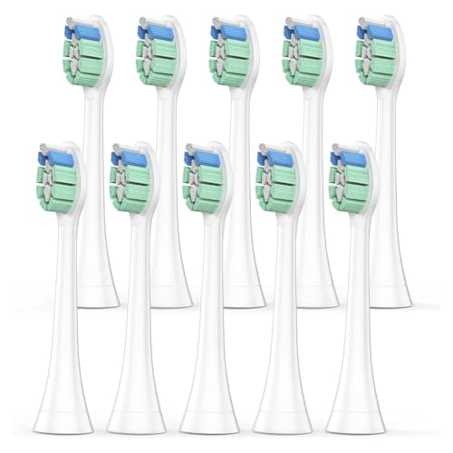 4-10Pcs Replacement Toothbrush Heads,Compatible For Philips Sonicare Soft Electric Brush Head 4100 6500 6100 7500(10pcs)