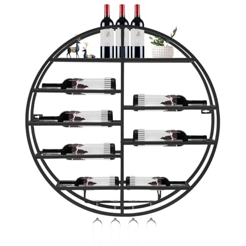 CAIHAOA 23.6 Inch Wall Mounted Wine Rack Cover