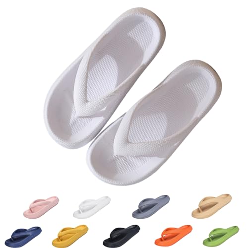 Generic Cloudies Flip Slides for Women, Cloudies Slides for Women, Soft Comfy Cloud Slides Non-slip for Indoor and Outdoor