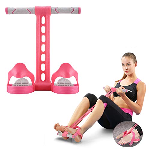 Elastisches Pedal Resistance Band Sit-up-Übung Zugseil Multifunktions Yoga Workout-Ausrüstung zum Arm Beintrainer Abnehmen Bodybuilding Bauchmuskeltraining Cover