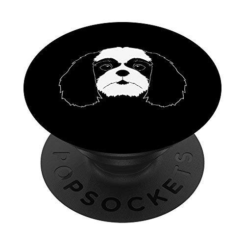 Shih Tzu Mom Shitzu - Regalo para perro PopSockets PopGrip Intercambiable