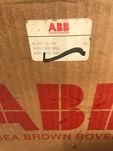 Close-up of ABB RK 927 001-AB product label