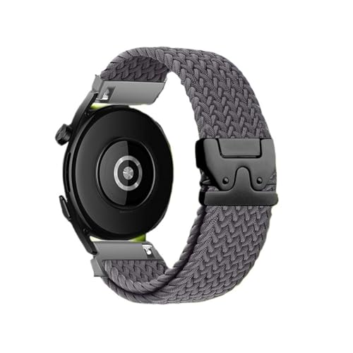 [PLYYQZM] �L�k���̂���i�C�����X�g���b�v�A18 20 22mm�AHuawei �ɍ��� GT5 GT4 Pro�ASam su ng �ɍ��� Watch 7/6/5 40mm 44mm�p�A�N�C�b�N�����ɓK�p(Dark Gray,22mm)