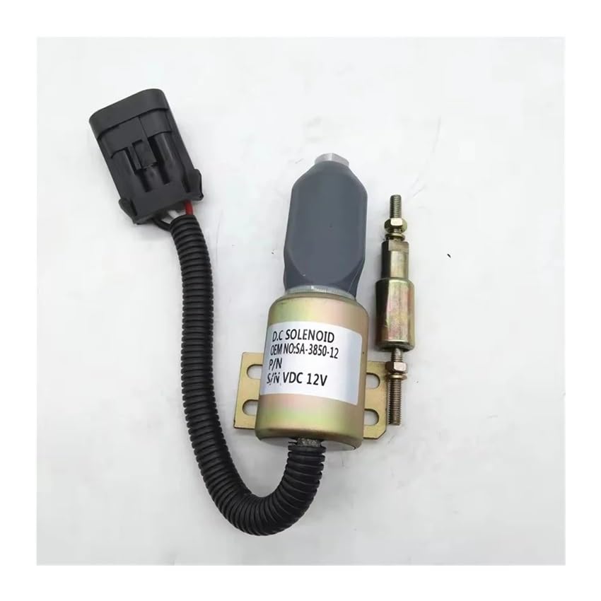 Solénoïde de coupure carburant 12V SA-3850-12 électrovanne arrêt 1751ES-12E6UC4B1S5