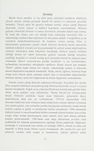 Sinema Sosyolojisine Giris