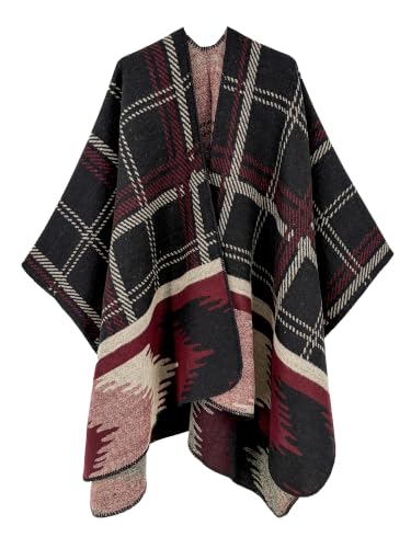 Image of Breezy Lane Shawl Wraps for Women Ponchos Ruana Wraps Cardigan