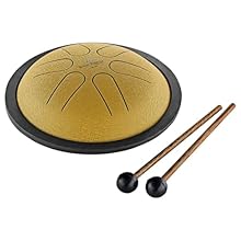 Mini Steel Tongue Drum – Creating mindful moments is child’s play with this instrument Harmonious tones – The six steel tongues are harmonious in themselves and tuned to the key of B Major Intuitive play – This Mini Steel Tongue Drum can be played wi...