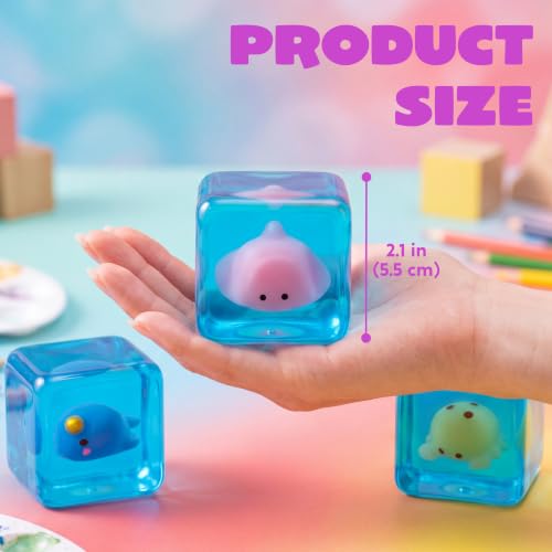 3PCS Glow-in-the-Dark Cube Stress Relief Toys - image 5
