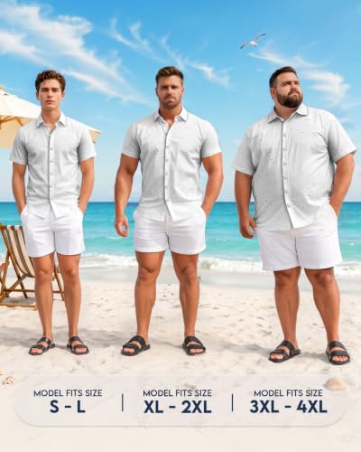 Image of 99TIMORO Fathers Film Button Down Shirt for Men, Funny Hawaiian Short Sleeve Top, Summer Beach Gifts