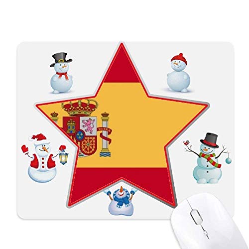 Tapis de souris drapeau Espagne motif Europe pc portable