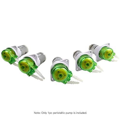 Zwbfu Bomba peristáltica pequena DC 12V / 24V Bomba doseadora Bomba de microcirculação de água líqui