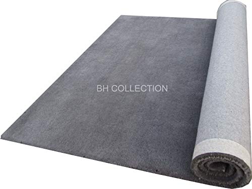 Image of Classical Look Plain Handmade Carpet with Super Soft & Pure Woolen Carpet for Your BEDROOMS & Living Room with 1 INCH Pile Height 10 X 14 FEET (300x420 cm)