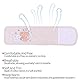 Babys Bauchband Babybauchgürtel NabelbruchgürtelWarmer Anti-Kick-Bauchschutz für Kleinkinder Nabelschnur Taillenstützgürtel(L)