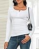 Dipinon Long Sleeve Shirts for Women Henley Fall R... #4