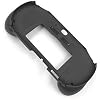 New Matte Non-Slip Hand Grip Handle Joypad Stand Case Holder with L2 R2 Trigger Button for PSV 2000 PS VITA 2000 Game Console-Black.