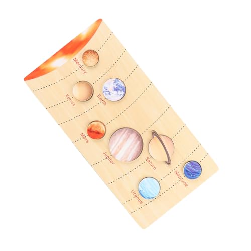 Tablero de solar Chrees rompecabezas de madera educativo para regalar 7