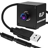 ELP 4K USB Camera with Microphone for Computer and Raspberr pi Mini UVC USB2.0 Webcam IMX415 USB with Camera 2160P Audio Video Lightburn Camera PC Laptop USB Camera (100degree no Distortion Lens)