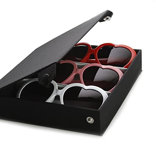 Image of zeroUV Oversized Heart Shaped Sunglasses UV400 Cute Trendy Love Fashion Eyewear for Women 52mm