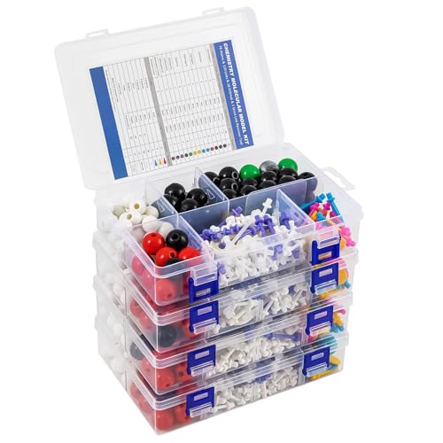 Kit de modèle moléculaire de chimie pour réussir ses leçons et réviser ses examens de science