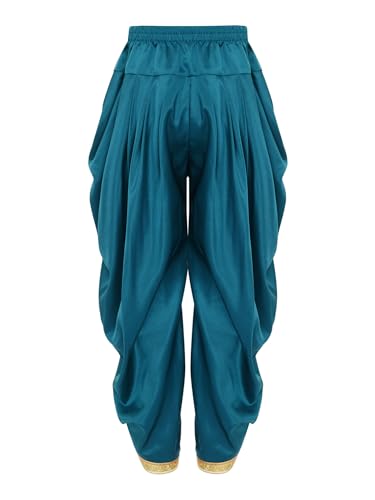 Casual Baggy for Kids Satin Dhoti Pants Trousers for Halloween Carnival Theme Party Fancy2