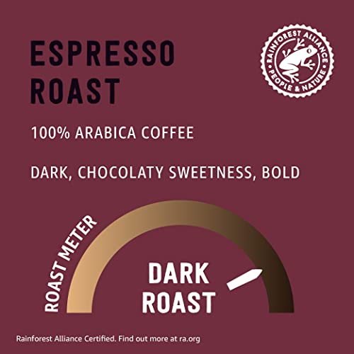 Amazon Brand - Happy Belly Espresso Roast Compostable Coffee Pods (Dark Roast), Compatible with K-Cup Brewer, 96 Count - image 3