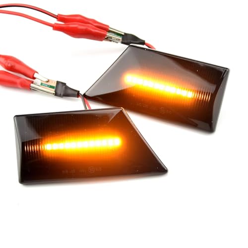 Clignotant dynamique séquentiel Opel Vectra C LED répétiteur latéral blanc étanche