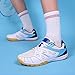 AIRFUL Men's Tennis Racquet Sport Shoes Lightweight Wear-Resistant Women's Fashion Sneakers Suitable for Handball, Pickleball, Badminton, Floorball, Squash (Color : D, Size : 9.5 Women/8 Men)
