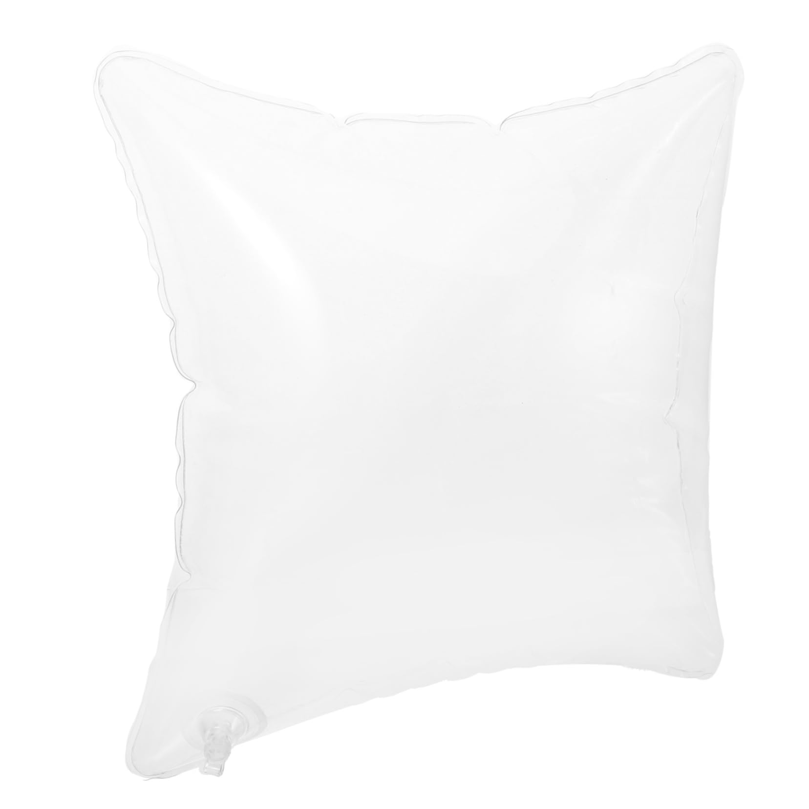 2stücke Camping Aufblasbares Kissen Transparentes Design Bequeme Reisekissenfüllung Tragbar Für Outdoor Strand Und Entspannung