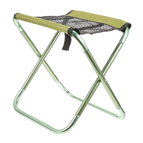 BCOATH Portable Folding Camping Stool Lightweight and Compact Chair for Outdoor Activities Convenient for Fishing Sports Events and to Move and Store