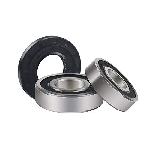 Front Load Washer Tub Ball Bearings Washing Machine Bearing Kit Suitable for LG & Kenmore Etc Replacement Part 4036ER2004A 4036ER4001B 4280FR4048E 4280FR4048L-Black