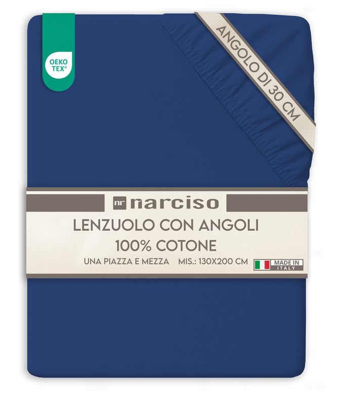 Qualità Certificata: Lenzuolo Made in Italy, a garanzia di standard elevati di produzione e cura artigianale, un sinonimo di qualità nella biancheria da letto.