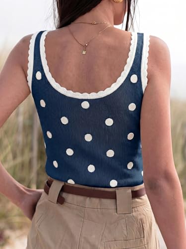 Image of Tankaneo Womens V Neck Tank Tops 2026 Sleeveless Ribbed Knit Shirts Summer Casual Sexy Sweater Vest