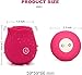 2025 New Roses Shape Sucker for Women Toy Quiet 10 Speed Adult Toys Waterproof Automatic Electric Adult Toys Machine Pleasure Gift 36481 (Red1)