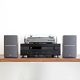 Edifier P12 Passive Bookshelf Speakers - 2-way Speakers with Built-in Wall-Mount Bracket - Wood Color - Pair - Needs amplifier or receiver to operate - Receiver/Amplifier Sold Separately - Image 8