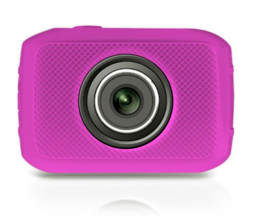 Pyle PSCHD30PN Cámara Deportiva HD 720p Rosa miniatura 1
