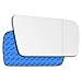 Price comparison product image Hightecpl 12RAS Right Hand Driver Off Side Wide Angle Wing Mirror Glass Replacement