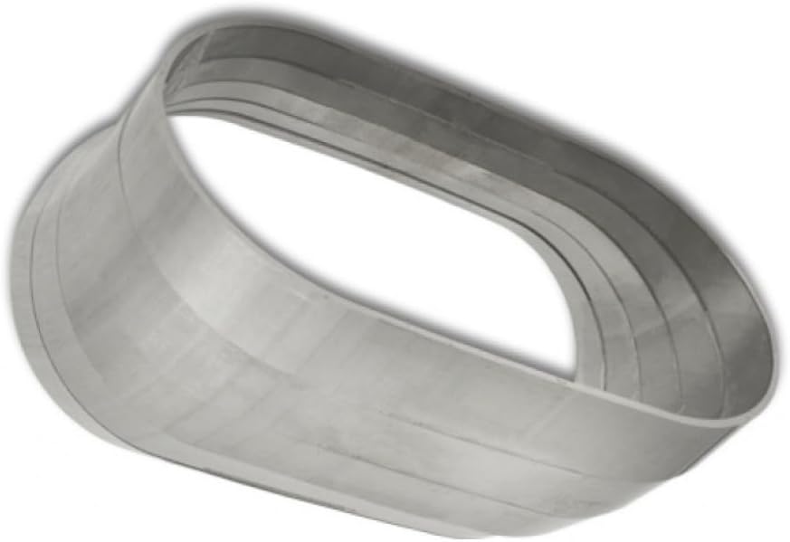 Vibrant For Vertical 304 SS Nominal 3 in. Oval /3.10 in. Centerline Radius | 13576