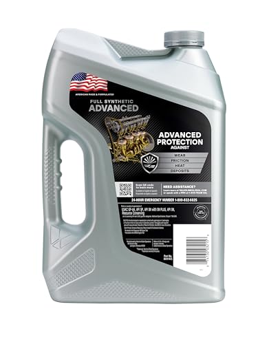 Image of Valvoline Advanced Full Synthetic SAE 10W-30 Motor Oil 5 QT, Case of 3