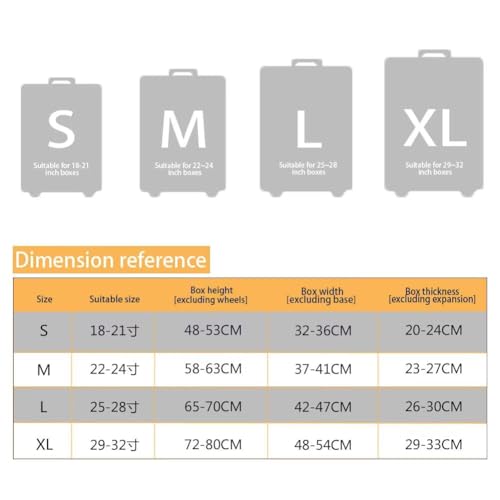 Image of Mumeson Statue of Liberty Luggage Cover for Suitcase Protector Zipper Closure Baggage Case Protective Fit 18-32 inch Suitcase Elastic Covers