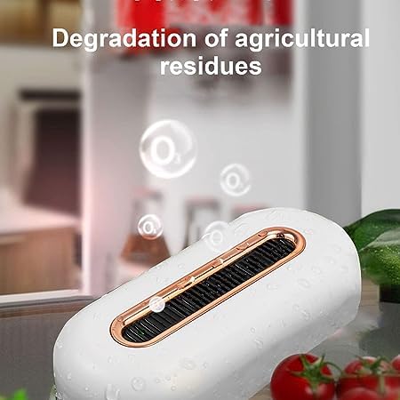 Limpiador Portátil USB Para Frigorífico: Generador De Ozono Elimina Olores Y Bacterias (20mg/h) - Purificador De Aire Para Coche, Viajes Y Hogar