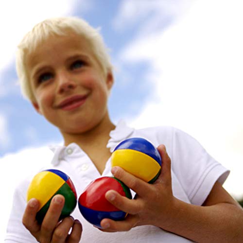 Odowalker 6 Pieces Juggling Balls Multi-Colored Juggling Set for Beginners Durable Juggle Ball Kit for Juggler, Kids and Adults - Thumbnail 4