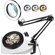 10 Лупа със светлина и стойка, лупа със...