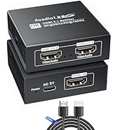 Amazon | avedio links 4K HDMI分配器1入力2出力 2画面同時出力