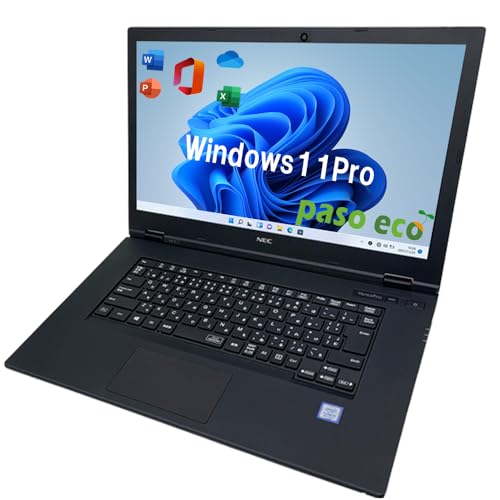 NEC ノートPC VK23　15.6型　Win11Pro搭載 Amazon.co.jp: 【整備済み品】 ノートパソコン NEC VK23 第六