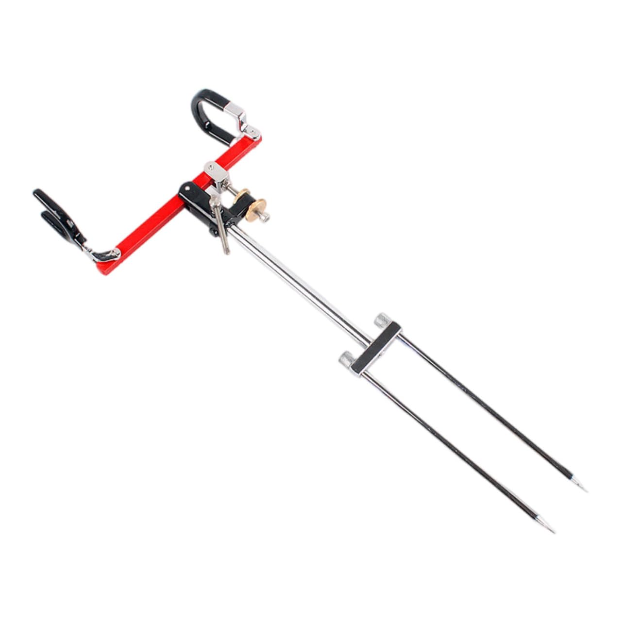 BESPORTBLE Universal Fishing Rod Holder Wall Mount Rack Aluminum Alloy Fishing Pole Storage Professional Bracket