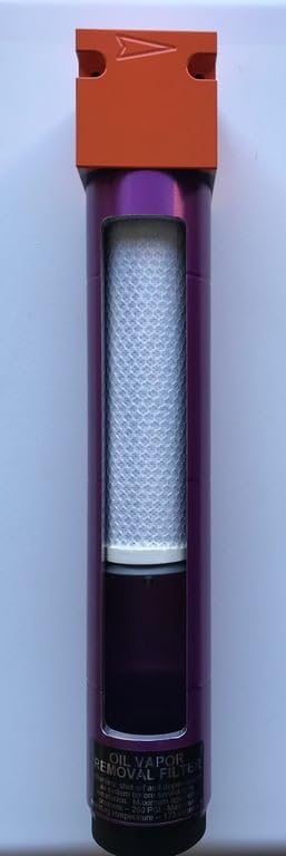 50 CFM, Tsunami 1/2" NPT Industrial Combination Water Separator Particulate Filter & Coalescing Oil Removing Filter