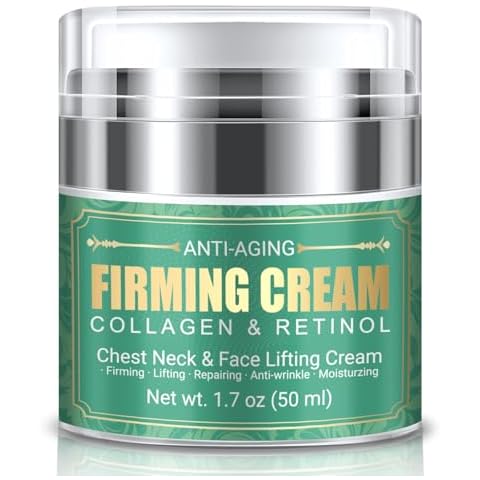 Anti Aging Firming Neck Cream - Face Moisturizer Retinol Cream Anti Wrinkle Neck Collagen Cream, Chest Neck & Face Lifting Cream|Repairing|Moisturzing Skin Care for Men & Women(1.7 OZ) Cover